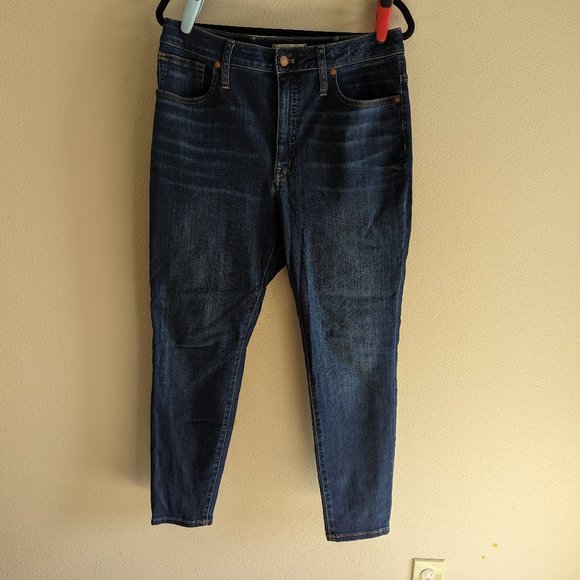 Madewell Curvy High-Rise Skinny Jeans in Moreaux Wash - 31 petite - Picture 3 of 9